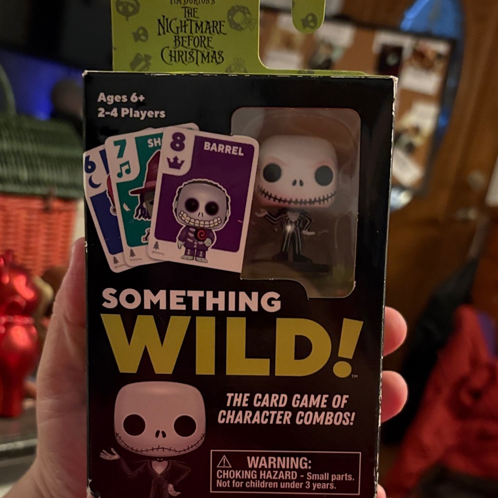 Funko Something Wild! Card Game - Black, Purple, Green.